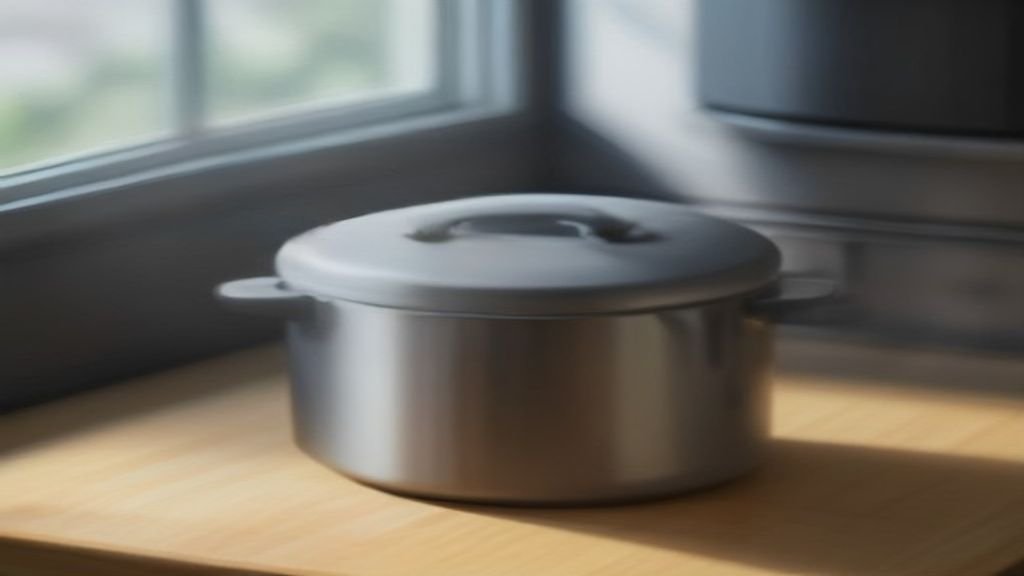 Panela elétrica de arroz sendo limpa, foco no sensor interno